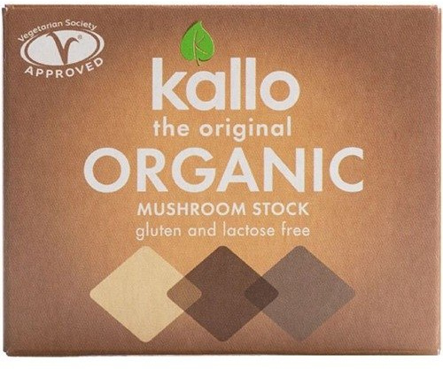 Kallo Mushroom Stock Cubes 66g X 7 (Pack of 7)