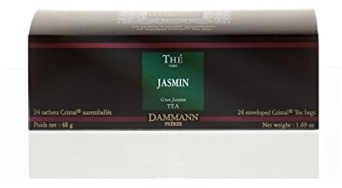 Dammann Frères - Thé Vert Jasmin - 4 BOITES de 24 sachets individuels