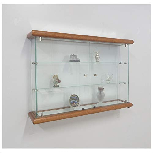 VM ART DESIGN GLASS Glashängevitrine VMBR3HT-TR (Cherry Wood)