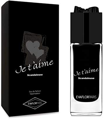 JE T'AIME Scandaleuse • Eau de Parfum 100 ml • Vaporisateur • Parfum Femme • Made In France • EVAFLORPARIS