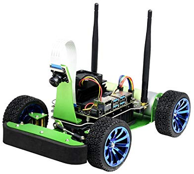 Waveshare JetRacer AI Racing Robot, Powered by Jetson Nano DonKeyCar with Deep Learning Slef Driving and Vision Line Following
