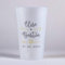 Gobelet de mariage à personnaliser, eco cup personnalisé pour mariage, verre plastique mariage (50)