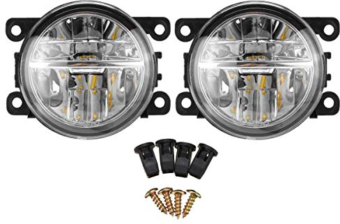 Tuoservo 2 x LED-Nebelscheinwerfer-Set für Mitsubishi Outlander Sport/Eclipse/RVR/ASX