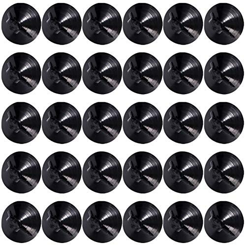 Veemoon 50 Pcs Voiture Pare-Soleil Ventouse Ventouses Ventouse Ancre Tête de Champignon Ventouses Tasse pour Fenêtre de Voiture 45Mm