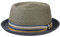 Stetson Licano Pork Pie Strohhut UV-Schutz 40 Grau M Herren Sommer