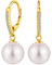Perlenohrringe Hängend Silber Perle Ohrringe Gold Hängend Perlen Ohrringe Weißgold Diamant Perlenohrringe Silber Gold