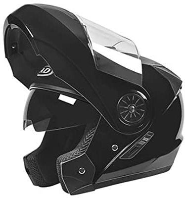 Motorradhelm Winter Visier Motorradhelm, Motorradhelm Klapphelm Atmungsaktiver Ventilationsöffnungen Maximalen Luftstrom Sportlicher Integralhelm, Motorradhelm Antibeschlag