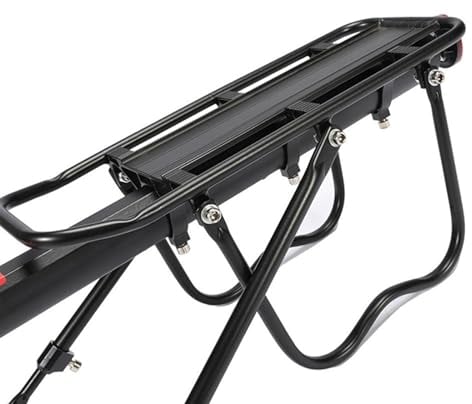 GepäCkträGer Fahrrad Fahrradträger Aluminiumlegierung 50kg Gepäck-Ladung Sattelständer Heckfender Fahrrad Freigabe-hintere Rack-Zubehör Rack