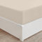 Mellanni Spannbettlaken 90x200cm - Bis 30cm Matratzenhöhe - Weich, Knitterfrei, Rundum Elastisch - (90x200 cm, Beige)