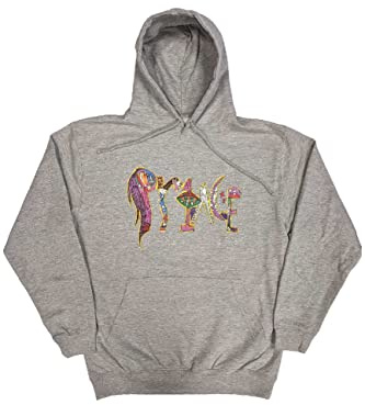 Prince Hoodie 1999 Logo Official Unisex Grey Pullover XXL