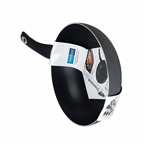 Masterpart 28cm Non Stick Wok Stir Fry Gas Electric Ceramic Induction Hob Stay Cool Handle