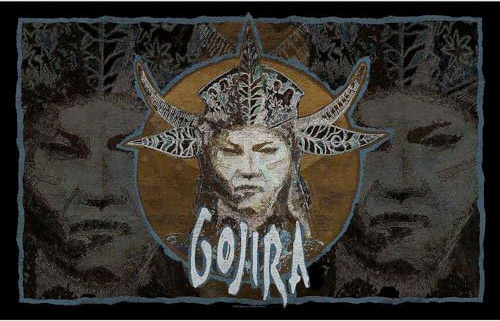 Gojira Poster Fortitude Band Logo Nue Textile Flag 70cm x 106cm One Size