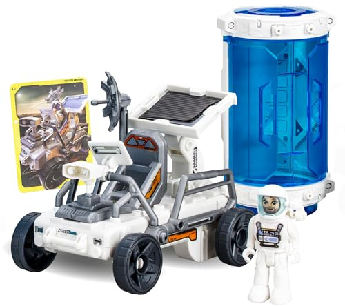 SILVERLIT - Astropod - Das Solarenergiefahrzeug - Thema Universum und Raum - Konstruktion und Erfahrungen - Weltraumspielzeug für Kinder- Ab 6 Jahren
