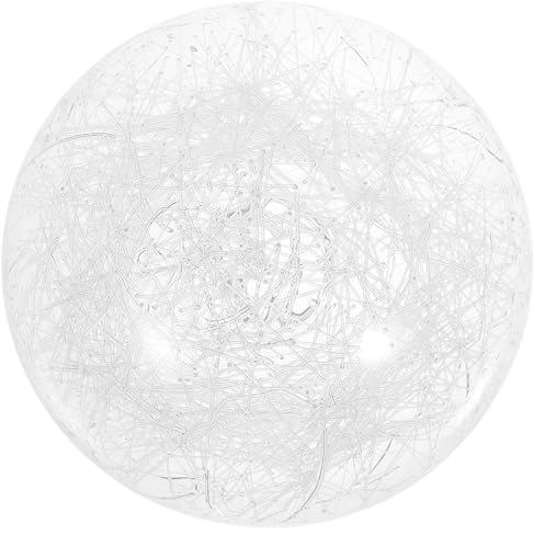 OSALADI Globe En Verre Abat-Jour Remplacement Boule Ronde Bulle Lustre Lumière Couverture 100Mm Plafond G9 Douille De Lumière Lampadaire Globe Pour Pendentif Suspendu Applique Murale