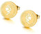 Ohrringe Ohrstecker Damen Schmuck Earrings Retro-Stil Avatar Ohrringe Party Ohrring Für Frauen Gold-Farbe