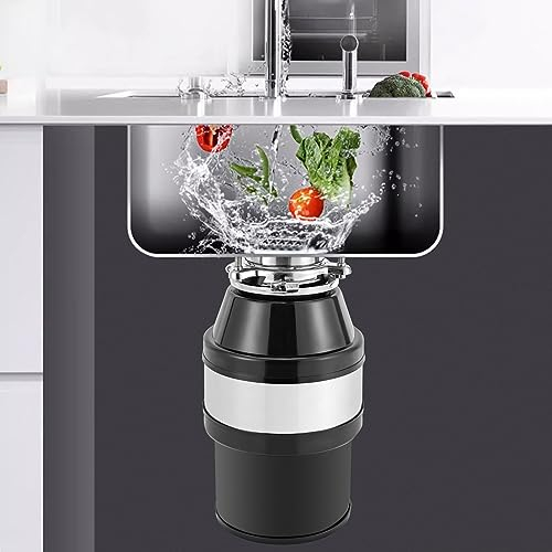 Trituratore Professionale per Rifiuti da Cucina - 1 L, 2600 Giri/Min, 560 W - per Lavelli in Cucina e Sala da Pranzo