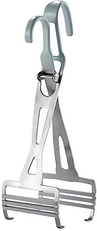 UTHCLO 1 Stück Anti Verbrühungs Clip Für Heiße Gerichte Teller Clip Topf Teller Halter Küchen Clip Anti Verbrühungs Klemme Edelstahl Geschirr Clip Anti Hot Klemme Schüsselzange