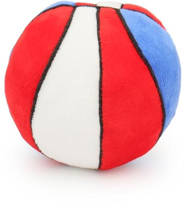 TONYFY Hundespielzeug - Plüschtier Quietschspielzeug für Welpen und kleine Hunde, Interaktives Training und Zahnen - Haustier Ball Basketball