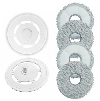 Générique Lot de 2 Supports de Rechange compatibles avec Les aspirateurs Robot Ecovacs T20 Omni/T20 Pro/T20 Max
