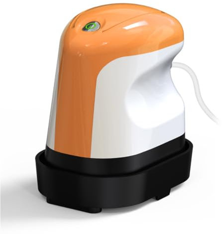 Mini máquina de prensado en Caliente Impresión de Camisetas Prensa de Transferencia de Calentamiento a Vapor 6x9cm Máquinas de Planchado de Mano Soporte para Planchado en seco y húmedo para Ropa