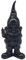Lesser & Pavey Gnomes Behaving Badly Black Figurines Statues For Home Decor | Ideal Ornaments Friendship Gifts For Women & Men | Lovely Table Centerpiece & Living Room Accessories