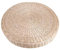 manberce Coussin de sol en paille, 40 cm, rond en paille tissée, coussin de sol pour yoga, chaise zen