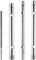 XxinXrong 4 Pcs Tap Spanner Set, Box Spanner Sets for Taps, 8-9mm 10-11mm 12-13mm Metric Tubular Wrenches for Bath Kitchen Under Sink Tap Spanners, Inclu 1 Tommy Bar