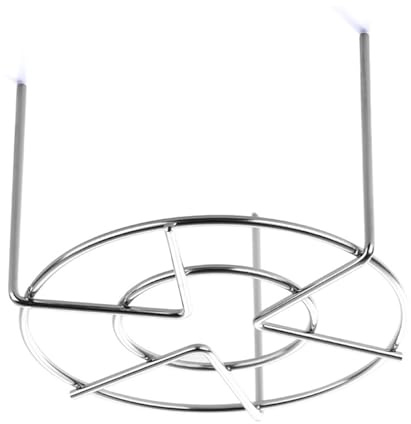 Steam Rack,Stainless Steel Round Steamer Rack and Cooling Rack,Fit Pressure Cooker Muti Purpose Round Steaming Basket Stand Tall Trivet