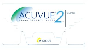 ACUVUE 2 - Lenti a contatto quindicinali - protezione UV;-6.50 diottrie; BC 8.3; DIA 14.00; 6 lenti