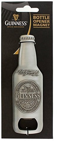 Guinness - 3D Bottle Shape Bottle Opener Souvenir Refrigerator Magnet