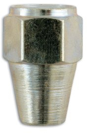 Connect 31195 Short Female Brake Nut 7/16 UNF x 20 TPI 50pc