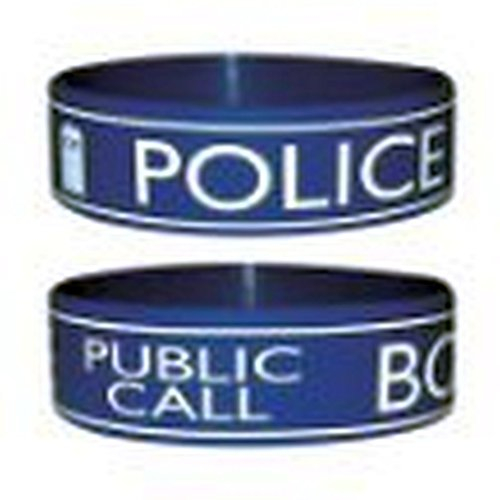 Doctor Who Gummi Armband Police Box