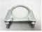 58mm HEAVY DUTY UNIVERSAL EXHAUST U POST CLAMP BOLT TV TRAMPOLINE SATELLITE DISH