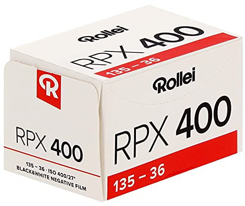 Rollei RPX Película Negativa Blanco y Negro | 35 mm | 36 tiros | ISO 25/100/400
