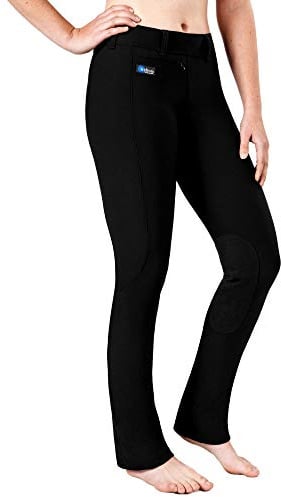 Irideon Ladies Boot Cut Tights Reg M Black