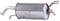 MTS 01.60576 Endschalldämpfer Endtopf 730mm 5,2kg