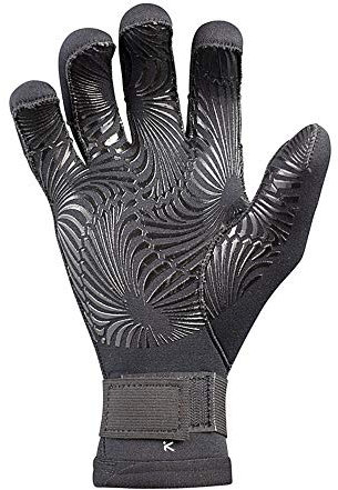 Hiko Neopren Fingerhandschuhe vorgeformt, Gloves Kanu, Surfen, Kite, SUP, Größe:M
