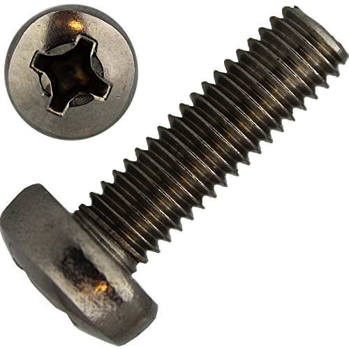 25 Stück Linsenschrauben M5 X 16 mit Kreuzschlitz H DIN 7985 Edelstahl A2