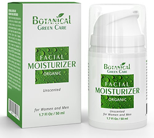 Gesichts-Feuchtigkeitscreme. Bio & 100% Natural Face Feuchtigkeitsspendende Creme für empfindliche, trockene & normale Haut – Anti-Aging und Anti-Falten-, für Damen und Herren.