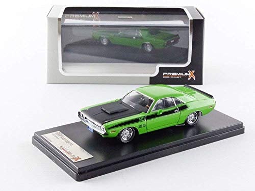 PremiumX IXO – Premium-x – prd407j – Dodge Challenger T/A – 1970 – Maßstab 1/43 – Grün/Schwarz