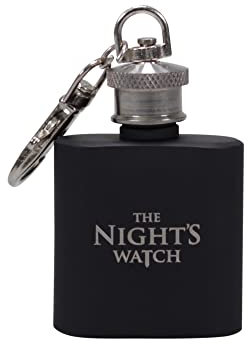 Game of Thrones - Hip Flasks - Game of Thrones Mini Hip Flask - Night's Watch