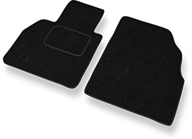 Mossa - Fußmatten Auto kompatibel mit Renault Scenic II (2003-2009) - schwarz Automatten Autoteppiche 2