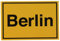 Kühlschrank-Magnet Berlin-er Ortsschild | Starker Halt | Foto-Magnet 8 x 5,5 cm | typisches Souvenir