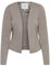 ICHI IHKATE SHORT BL Damen Blazer Kurzblazer Jacke Kurzblazer mit Stretch, Größe:S, Farbe:Driftwood (181210)