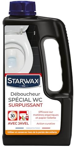 Déboucheur spécial WC STARWAX - bidon 1L