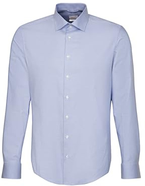 Seidensticker Herren Regular Fit Langarm Hemd Hemd