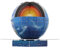 jojofuny Globe World 1 Set 3d Earth Puzzle Circle Puzzle Educational Science Toys 3d World Globe Globe Jigsaw Puzzle 3d World Puzzle 3d Globe Puzzle Kids Set Paper Child