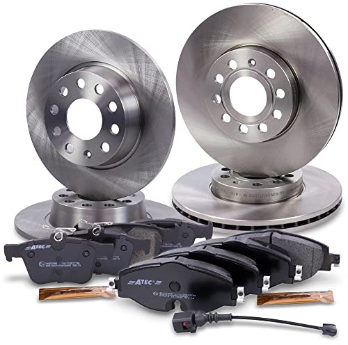 ATEC Germany Bremsenset inkl. Bremsscheiben Vorne Ø 288 mm Belüftet +