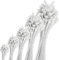 deleyCON 100 Pièces Serre-câbles 140 x 3,6 mm (14 x 0,36 cm) Plastique Attache-câbles Fixation de Câbles Très Grande Force de Traction et Résistance à la Déchirure Usage Domestique et Industriel Blanc
