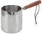 Chauffe-beurre en Acier Inoxydable, Chocolats café Lait Marmite à la Vapeur avec Double Bec Verseur 450 Ml Petite Casserole pour la Cuisine à Domicile